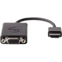 Dell DAUBNBC084 - HDMI-VGA-videosovitin, musta
