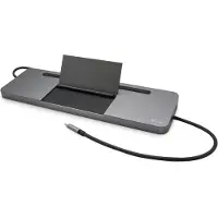 I-Tec Metal C31FLATDOCKPDPRO, Langallinen, USB 3.2 Gen 1 (3.1 Gen 1) Type-C, 85 W, 3,5 mm, 10,100,1000 Mbit/s, Harmaa