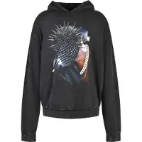 Upscale By Mister Tee Thorned Mask Oversize Huppari