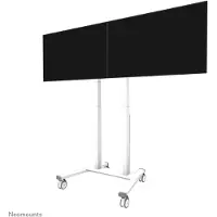 NeoMounts dual screen adapter for wl55/fl55-875wh1, from 42" up to 65" vesa 800x400, 50 kg. per display 2 screens white