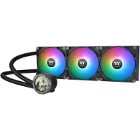 Thermaltake TH420 V2 Ultra ARGB Sync, All-in-one-nesteenjäähdytin, 500 RPM, 1800 RPM, Musta (CL-W386-PL14SW-A)