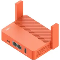 Cudy AC1200, Wi-Fi 5 (802.11ac), Kaksitaajuus (2,4 GHz/5 GHz), Ethernet LAN, Oranssi, Kannettava reititin (TR1200)