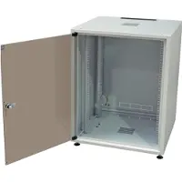 EFB Elektronik Elektronik OFF-1866GR.V1RW, Itseseisova teline, 18U, 45 kg, Musta