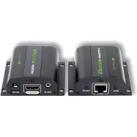 Techly IDATA EXT-E70I, AV-lähetin ja -vastaanotin, 60 m, 3D, Musta, HDCP (IDATA-EXT-E70I)