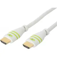 Techly HDMI cable - HDMI 2m white (306912)