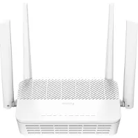 Cudy AX3000, Wi-Fi 6 (802.11ax), Kaksitaajuus (2,4 GHz/5 GHz), Ethernet LAN, Valkoinen, Pöytä-/tolppareititin (WR3000S)