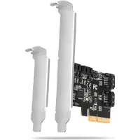 Axagon PCIe-ohjain - AXAGON - PCES-SA4X4 - 4 Porttia SATA 6G - Kaapeloitu - Valkoinen