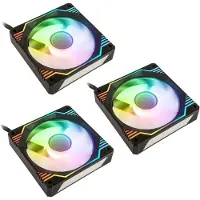 Kolink Umbra X - Triple Pack, 120mm PWM-laitetuuletinsarja + kontrolleri, musta