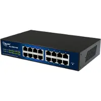 ALLNET 112534, Hallittu, L2, Gigabit Ethernet (10/100/1000), Telineasennus, 19U, Seinäkiinnitteinen (ALL-SG8316M)