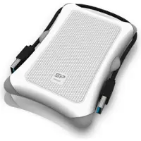 Silicon Power Armor A30, HDD-kotelo, 2.5", USB-liitettävyys, Valkoinen (SP000HSPHDA30S3W)