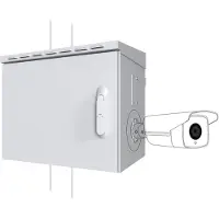 Lanview Midi Classic Pole Mounted CCTV Cabinet For 4 cameras (W128318544)