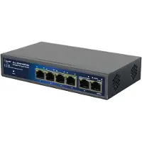 ALLNET 212816, Hallittu, Gigabit Ethernet (10/100/1000), Power over Ethernet -tuki, Työpöytä-/seinäkiinnitys, Seinäkiinnitteinen (ALL-SG8206PDM)