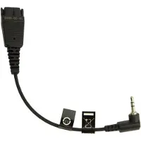Jabra QD CORD TO 2,5MM PIN PLUG, ANGULATE, 15CM, E.G. FOR PANASONIC GB500, PLX CA40 (8800-00-46)