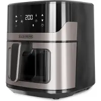 Black & Decker Black+decker Ilmanfriteuse 6,5l 1600w musta - BXAF6500E