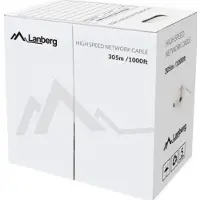 Lanberg LCU5-12CU-0305-B, 305 m, Cat5e, U/UTP (UTP), Sininen