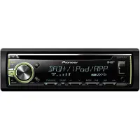 Pioneer DEH-X6800DAB, Musta, 1 DIN, 200 W, CD, CD-R, CD-RW, 1 levyt, Irroitettava
