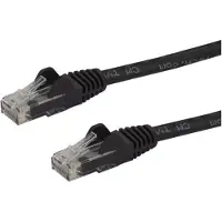 StarTech.com Black Snagless Cat 6 kaapeli 5m