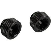 Bitspower G1/4" IG1/4" Extender Fitting (Glorious Black) (2 PCS )