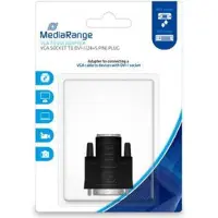 MediaRange MRCS172, DVI-I, VGA, Musta