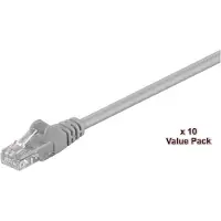 Microconnect Cat5e UTP RJ45 2m -verkkokaapeli, harmaa