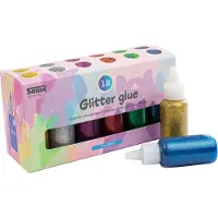 Sense Glitter -liimapullot 12 Kpl
