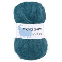 Viking Garn Mohrino 50 g Petrol 533