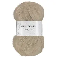 Viking Garn Kid/Silk 25 g Beige 306