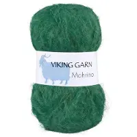 Viking Garn Mohrino 50 g Green 536
