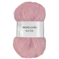 Viking Garn Kid/Silk 25 g Pink 364