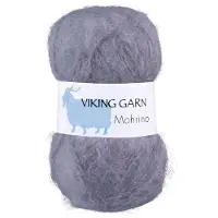 Viking Garn Mohrino 50 g Grey Purple 567