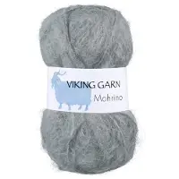 Viking Garn Mohrino 50 g Light Grey 513