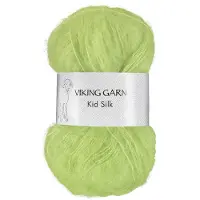 Viking Garn Kid/Silk 25 g Lime 331
