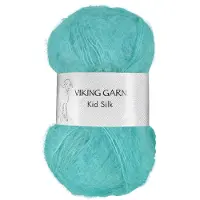 Viking Garn Kid/Silk 25 g Aqua 328
