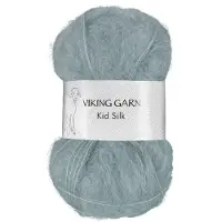 Viking Garn Kid/Silk 25 g Dusty Petrol 314