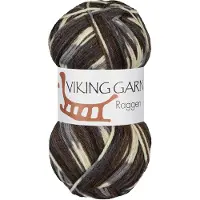 Viking Garn Raggen 150 g harmaa/ruskea