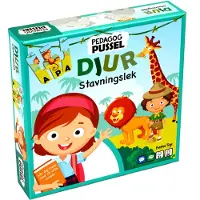 Adlibris Barbo Classic Pedagog Pussel Djur Stavningslek (SE)
