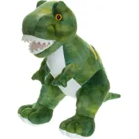Teddykompaniet Glow-In-The-Dark, Dino, Green - Green - H:28CM