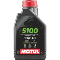 Motul Moottoriöljy 5100 4T 10W-40, 1 litra TEKNOSYNTEESI, 1 litraa