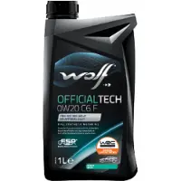 WOLF Officialtech C6 F Sae 0w-20 Moottoriöljy 1l