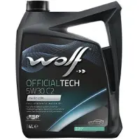WOLF Moottoriöljy 8309014 OFFICIALTECH 5W30 C2, 4 litraa