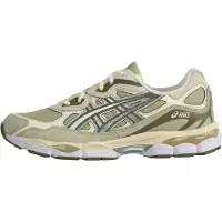 Asics Juoksukengät 'Gel-NYC' kerma / khaki / hopea