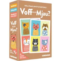 Adlibris Voff eller Mjau? Lasten Peli