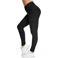 24.Se Scrunch Tights korkea vyötärö Small - Musta