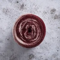 Järbo Garn AB Cookie Garn Akryl 200 g Burgundy (46221) Järbo