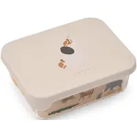 Liewood Snackbox - Ako - 350 ml - Kaikki yhdessä/Sandy - - OneSize - Eväslaatikot