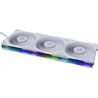Lian Li UNI FAN TL 120 PWM RGB -tuuletinsarja, nestelaakeri, 120 mm, 3 kpl, valkoinen