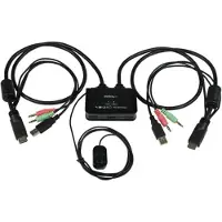 StarTech.com 2 Port USB HDMI Cable KVM Switch