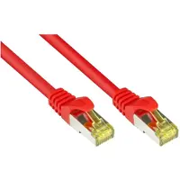Alcasa Good Connections RNS patch cable - 25 cm - red - Punainen
