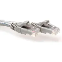 Intronics 1.5M CAT6A UTP KAAPELI Harmaa Snagless ACT