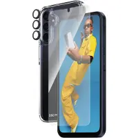 PanzerGlass 3-in-1 Protection Pack Samsung Galaxy A15 | A15 5G | Ultra-Wide Fit w. EasyAligner, Samsung, Samsung - Galaxy new A14, Samsung - Galaxy (B0463+7349)
